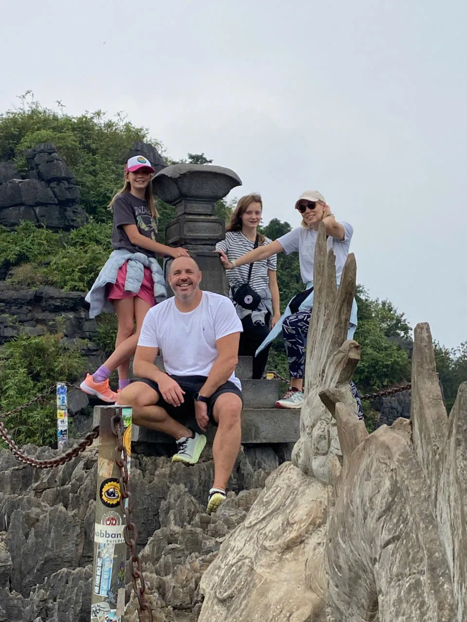 Ms.Sarah Blakeway and family